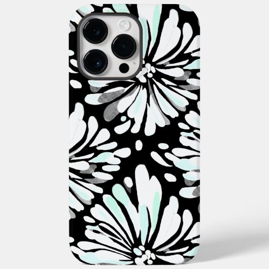 White Chrysanthemum Case-Mate iPhone Case (Achterkant)