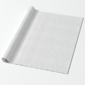 White Circle Sequins Sparkle Shiny Shimmer Glitter Cadeaupapier (Uitgerold)