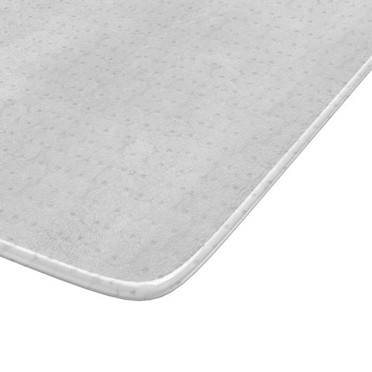 White Circle Sequins Sparkle Shiny Shimmer Glitter Snijplank (Hoek)