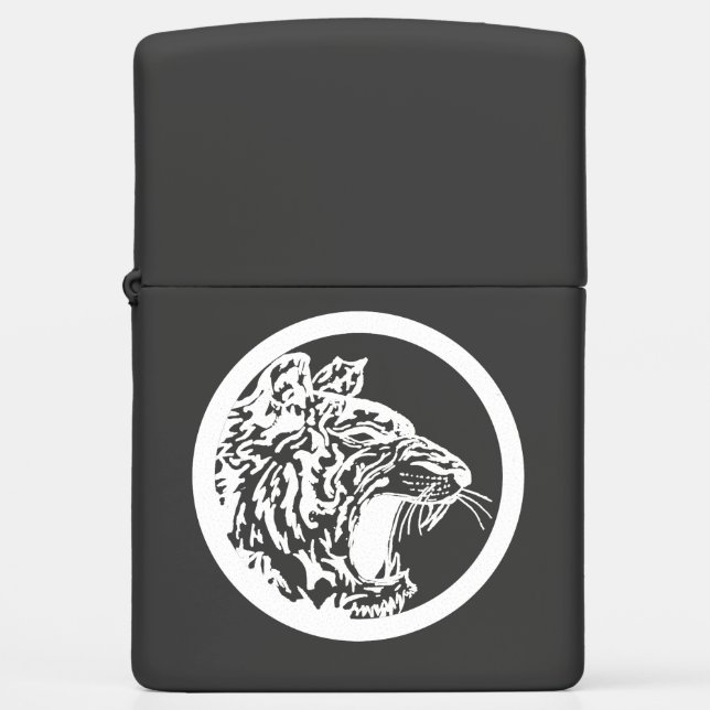 White Circle Tiger Head (Voorkant)
