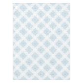 White Circles Gold cross Christelijk Baptisme Tafelkleed (Voorkant)