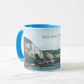 White Cliffs of Dover, England Souvenir Mok (Voorkant links)