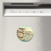 White Cliffs of Dover, Kent, England Magneet (Insitu (Vaatwasser))