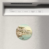 White Cliffs of Dover, Kent, England Magneet (Insitu (Vaatwasser))