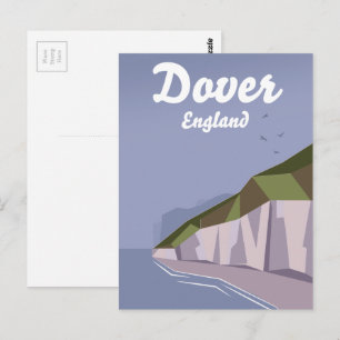 White Cliffs of Dover reisposter Briefkaart