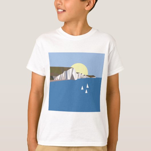 White Cliffs Summer T-shirt (Voorkant)