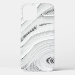 White cloth lot iPhone 12 hoesje