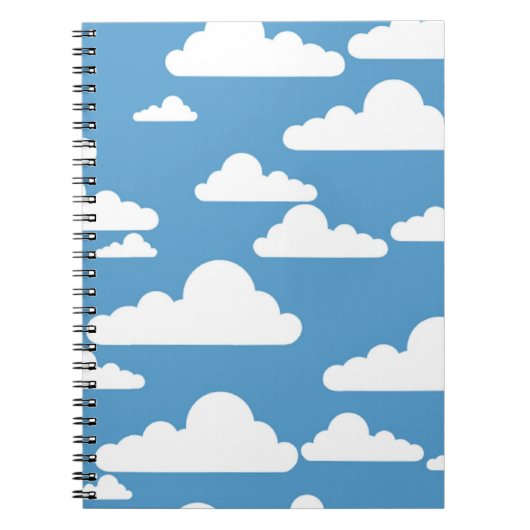 WHITE CLOUDS NOTITIEBOEK (Voorkant)
