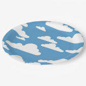 WHITE CLOUDS PAPIEREN BORDJE (Gekanteld)