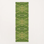White Clover Geometric Pattern Yoga Mat (Voorkant)