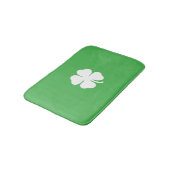 White Clover Leaf Bath Mat (Gekanteld)