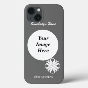 White Clover Ribbon Tmpl van Kenneth Yoncich iPhone 13 Hoesje