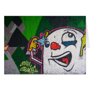 White clown