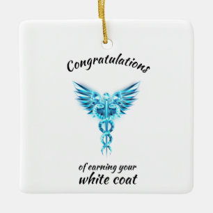 White Coat Ceremonie Kristal Medisch Keramisch Ornament