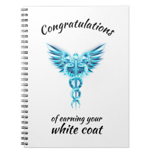 White Coat Ceremonie Kristal Medisch Notitieboek