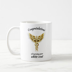 White Coat Ceremony Gold Medical Koffiemok
