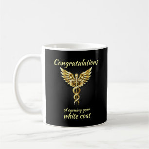 White Coat Ceremony Gold Medical Koffiemok