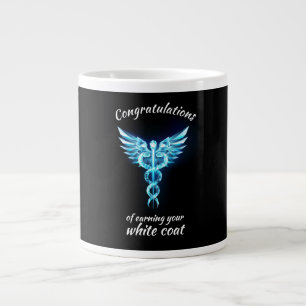White Coat Ceremony Kristal Medisch  Extra Grote Beker