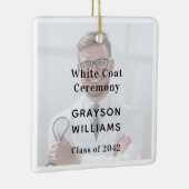 White Coat Ceremony Medical Ornament (Rechts)