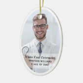 White Coat Ceremony Photo Ornament (Links)
