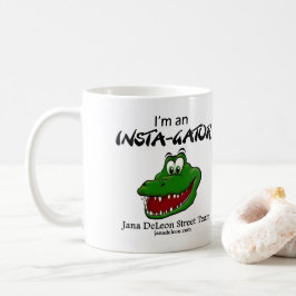 White Coffee Cup met Street Team Logo Koffiemok