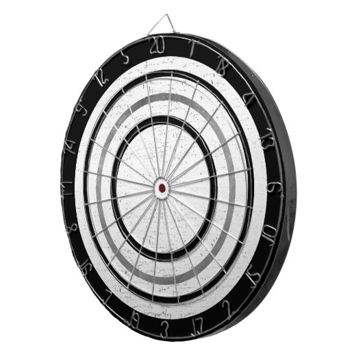 White Cork Regulation Dart Board Dartbord (Voorkant Rechts)