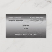 White Corvette Visitekaartjes (Achterkant)