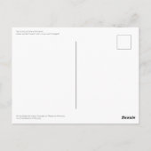 White Covered Bridge Briefkaart (Achterkant)