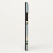 White Cream Azalea Flowers Monogram Case-Mate iPhone Case (Achterkant/rechts)