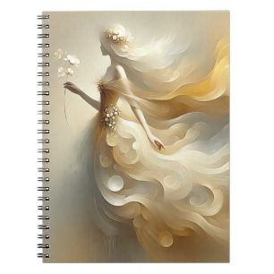 White Cream Fairy Notitieboek