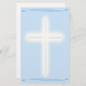 White Cross Briefpapier (Voorkant / Achterkant)