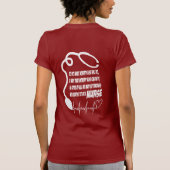 White Cross-kopie T-shirt (Achterkant)