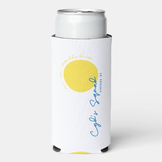 White Cyd's Squad Slim Koelbox (Seltzer Voorkant)