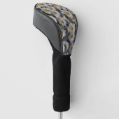 White Daisies Golfheadcover (Schuin)