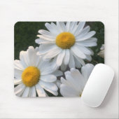White Daisies Muismat (Met muis)