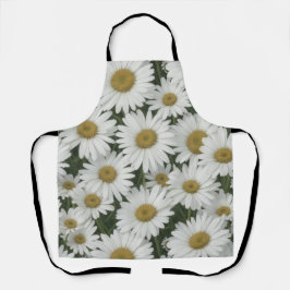 White Daisies Schort