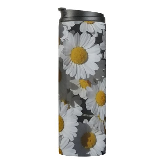 White Daisies Thermosbeker (Geroteerd rechts)