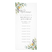 White Daisies Wedding Programme (Devant)