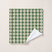 White Daisy Bad Handdoek (Wasdoekje)