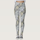 WHITE DAISY BOUQUET | LEGGINGS (Voorkant)