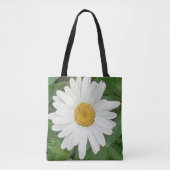 White Daisy Canvas tas (Voorkant)