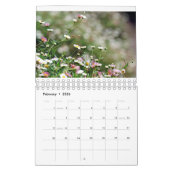White daisy family photo for grandparents Calendar Kalender (Feb 2026)