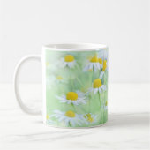 White Daisy Field Elegance Koffiemok (Links)
