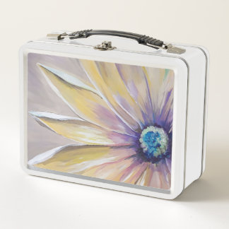 White Daisy & flower Fine Art Lunchbox van JPDenye