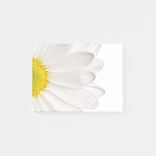 White Daisy Flower Floral Daisies Flowers Post-it® Notes (Voorkant)