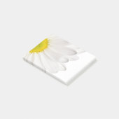 White Daisy Flower Floral Daisies Flowers Post-it® Notes (Schuin)
