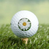 White Daisy Golfballen (Insitu Shirt)