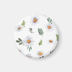 White daisy magnet, Daisy magnet Magneet