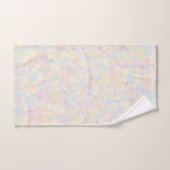 White Daisy met pastel stippen Bad Handdoek (Handdoek)