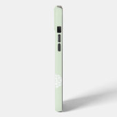 White Daisy met stippen Case-Mate iPhone Case (Achterkant / Links)